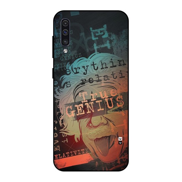 True Genius Metal Back Case for Galaxy A30s