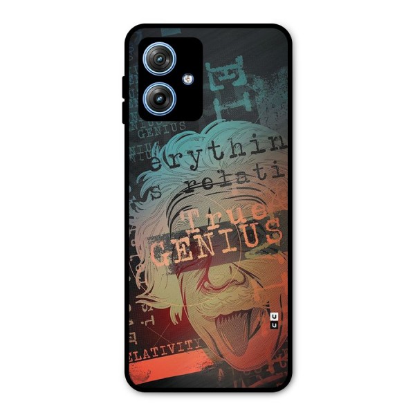 True Genius Metal Back Case for Moto G54