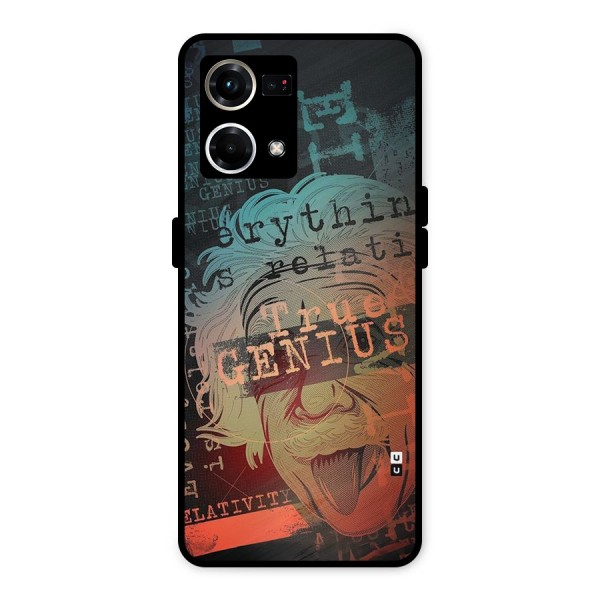 True Genius Metal Back Case for Oppo F21 Pro 4G