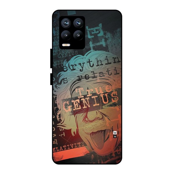 True Genius Metal Back Case for Realme 8 Pro