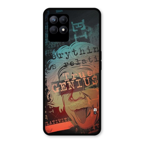 True Genius Metal Back Case for Realme Narzo 50