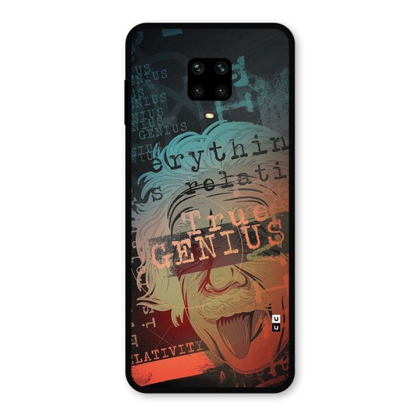 True Genius Metal Back Case for Redmi Note 9 Pro Max