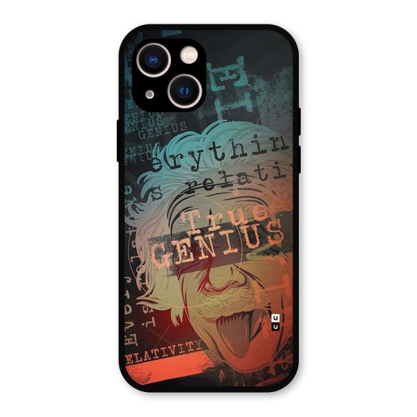 True Genius Metal Back Case for iPhone 13