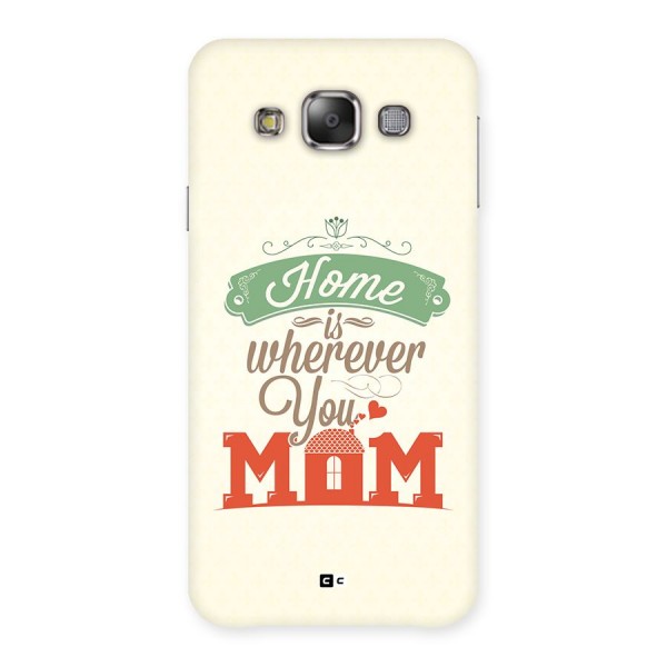 True Home Back Case for Galaxy E7