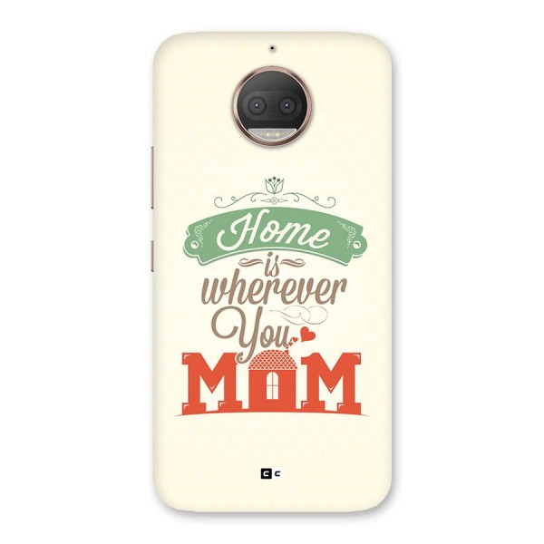 True Home Back Case for Moto G5s Plus