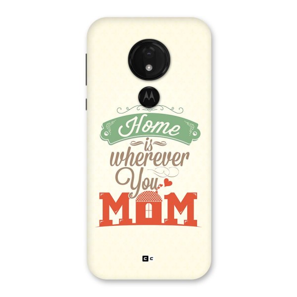 True Home Back Case for Moto G7 Power