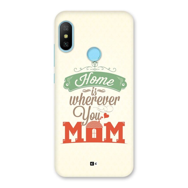 True Home Back Case for Redmi 6 Pro