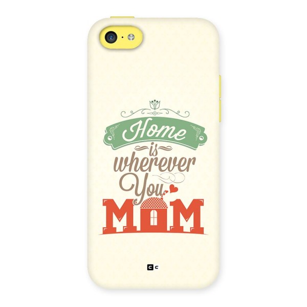 True Home Back Case for iPhone 5C