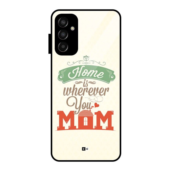 True Home Glass Back Case for Galaxy F13