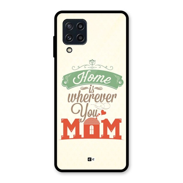 True Home Glass Back Case for Galaxy M32