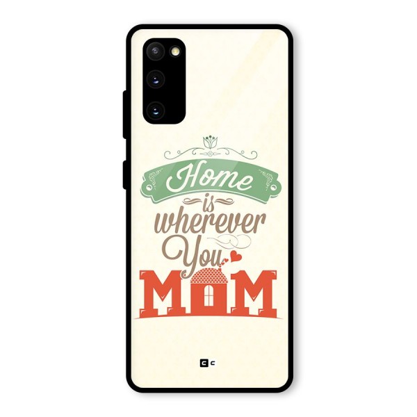 True Home Glass Back Case for Galaxy S20 FE 5G