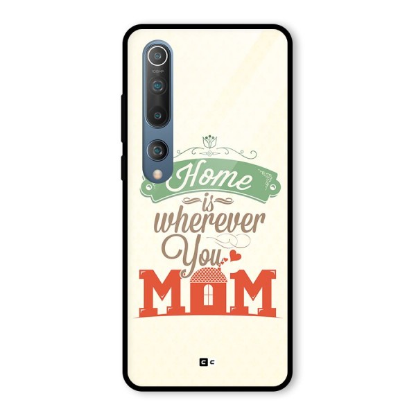 True Home Glass Back Case for Mi 10