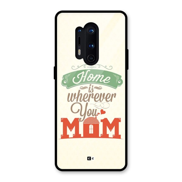 True Home Glass Back Case for OnePlus 8 Pro