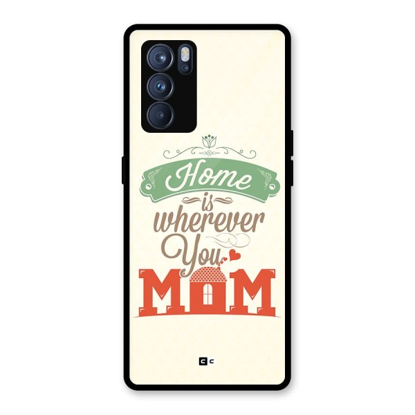 True Home Glass Back Case for Oppo Reno6 Pro 5G