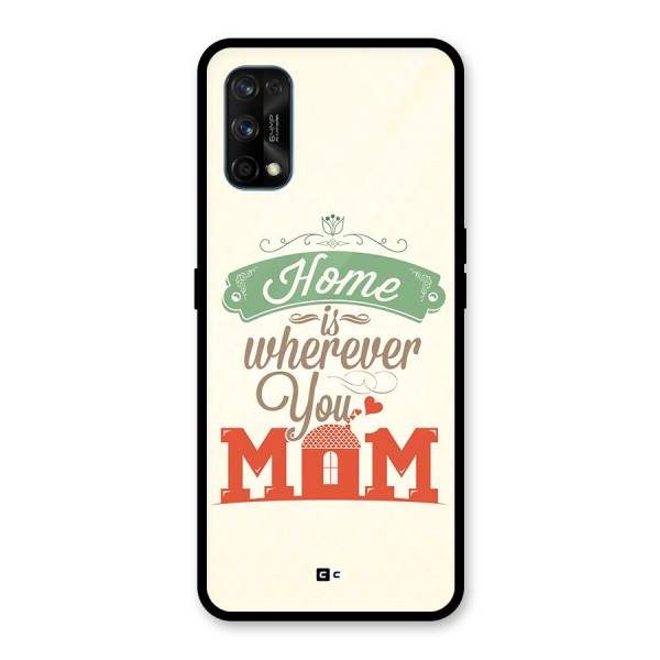 True Home Glass Back Case for Realme 7 Pro