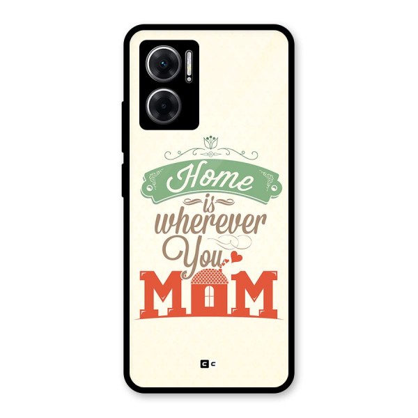 True Home Glass Back Case for Redmi 11 Prime 5G