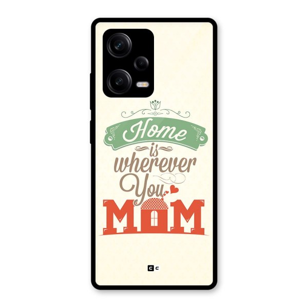 True Home Glass Back Case for Redmi Note 12 Pro