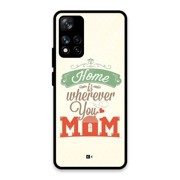 True Home Glass Back Case for Xiaomi 11i 5G