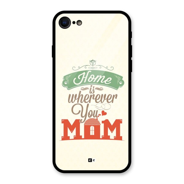 True Home Glass Back Case for iPhone SE 2022