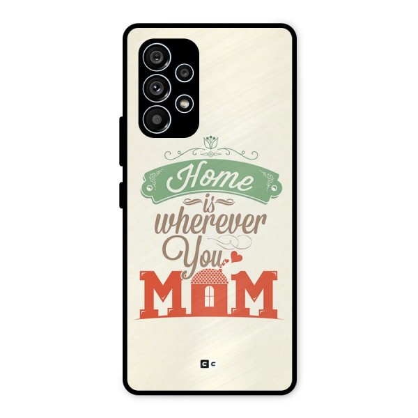 True Home Metal Back Case for Galaxy A53 5G