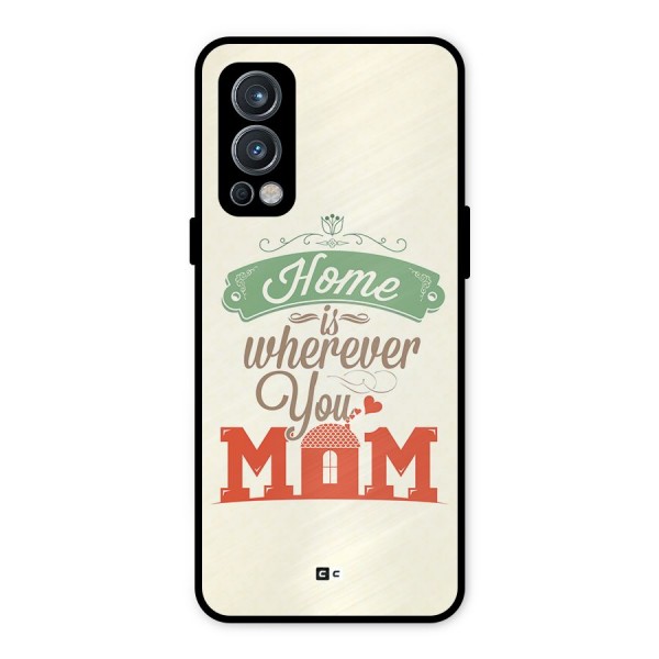 True Home Metal Back Case for OnePlus Nord 2 5G