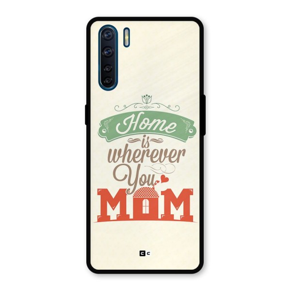 True Home Metal Back Case for Oppo F15