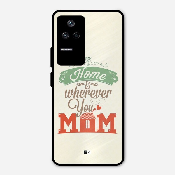 True Home Metal Back Case for Poco F4 5G