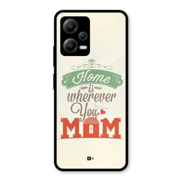 True Home Metal Back Case for Poco X5