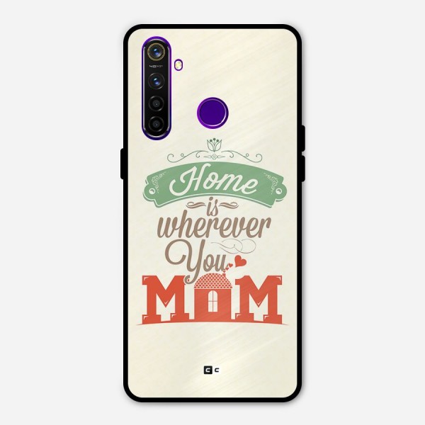 True Home Metal Back Case for Realme 5 Pro