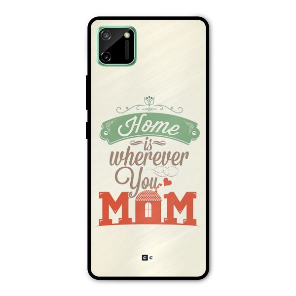 True Home Metal Back Case for Realme C11