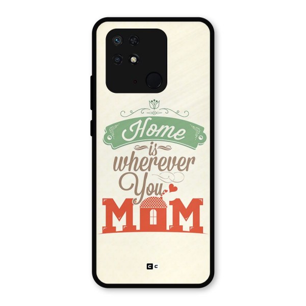 True Home Metal Back Case for Redmi 10 Power