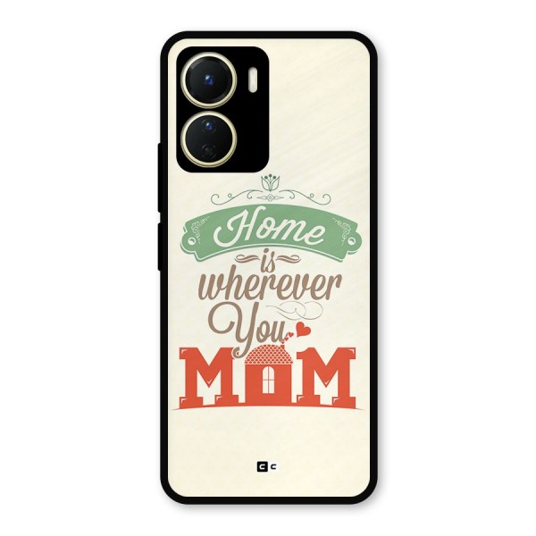 True Home Metal Back Case for Vivo T2x