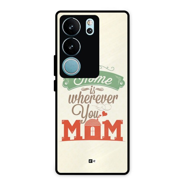 True Home Metal Back Case for Vivo V29