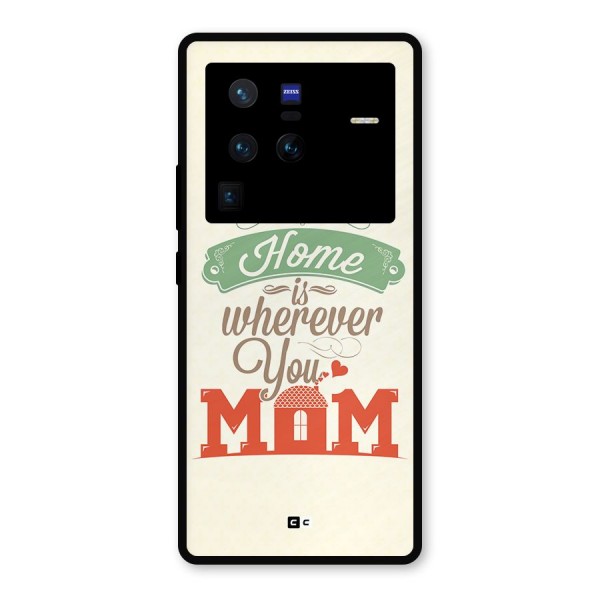 True Home Metal Back Case for Vivo X80 Pro