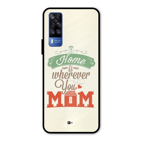 True Home Metal Back Case for Vivo Y51A