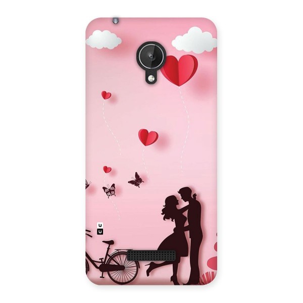 True Love Back Case for Canvas Spark Q380