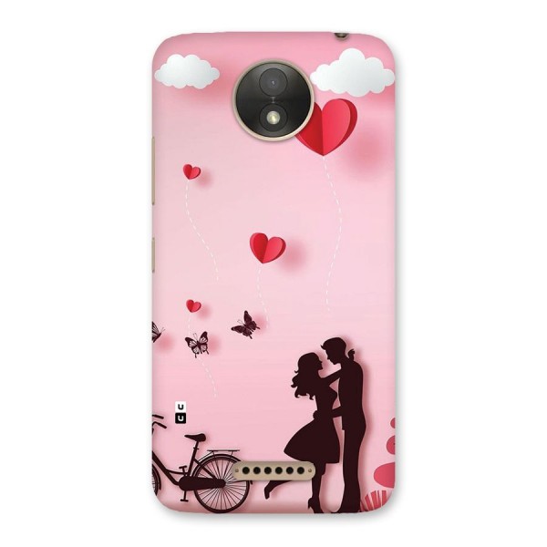 True Love Back Case for Moto C Plus