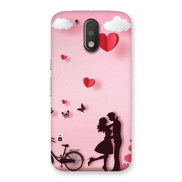 True Love Back Case for Moto G4 Plus