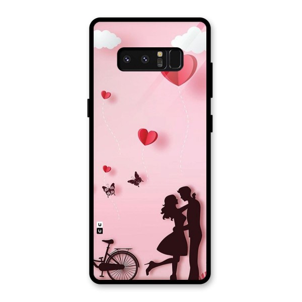 True Love Glass Back Case for Galaxy Note 8