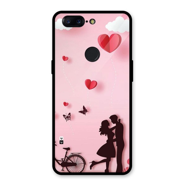 True Love Glass Back Case for OnePlus 5T