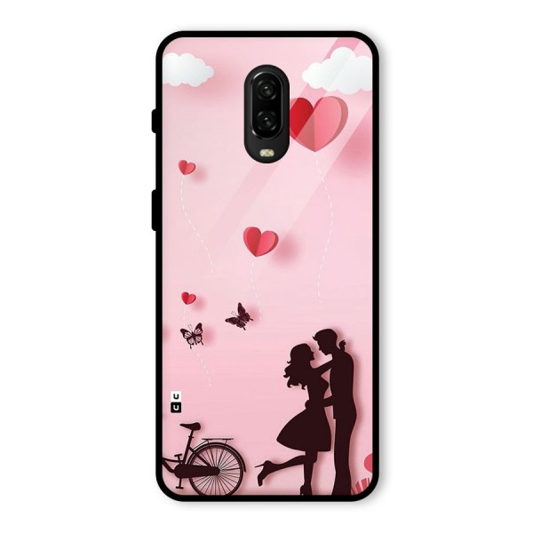 True Love Glass Back Case for OnePlus 6T