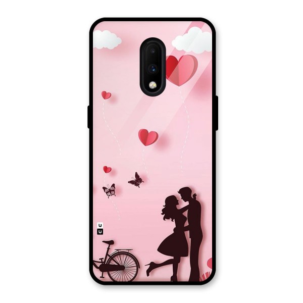True Love Glass Back Case for OnePlus 7