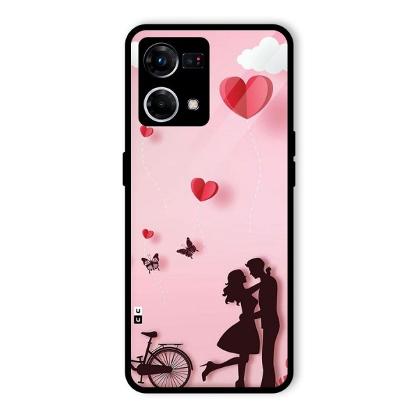 True Love Glass Back Case for Oppo F21s Pro 4G