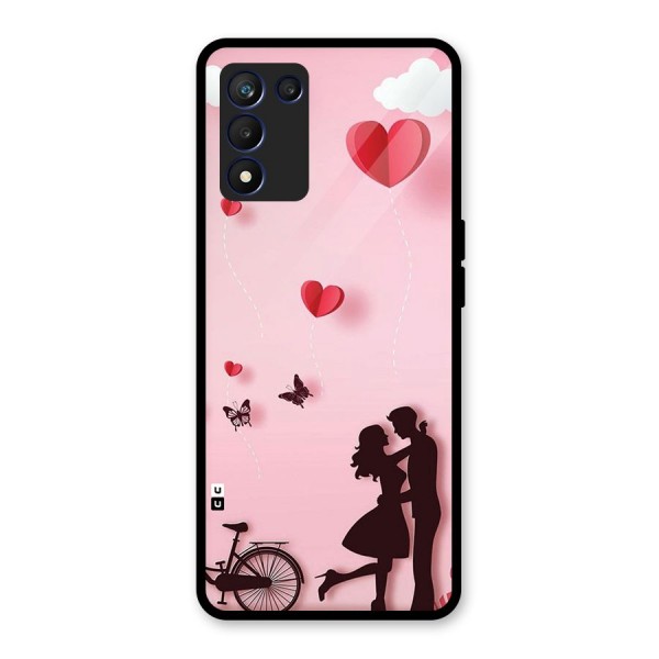 True Love Glass Back Case for Realme 9 5G Speed