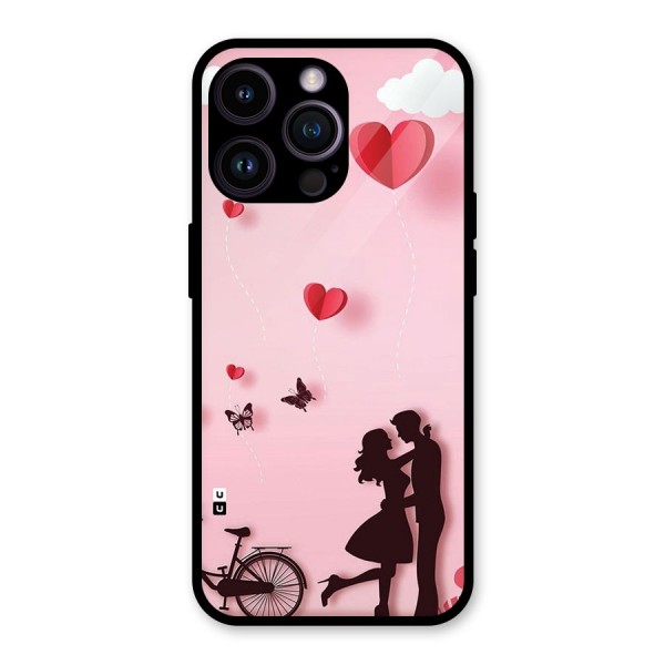True Love Glass Back Case for iPhone 14 Pro Max