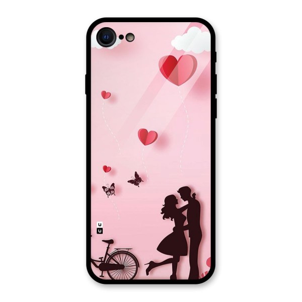 True Love Glass Back Case for iPhone 7