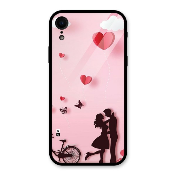 True Love Glass Back Case for iPhone XR