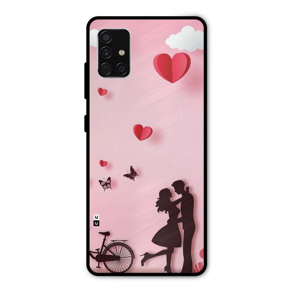 True Love Metal Back Case for Galaxy A51