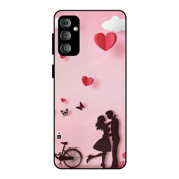 True Love Metal Back Case for Galaxy F23