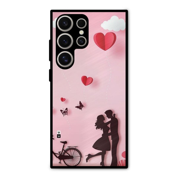 True Love Metal Back Case for Galaxy S24 Ultra
